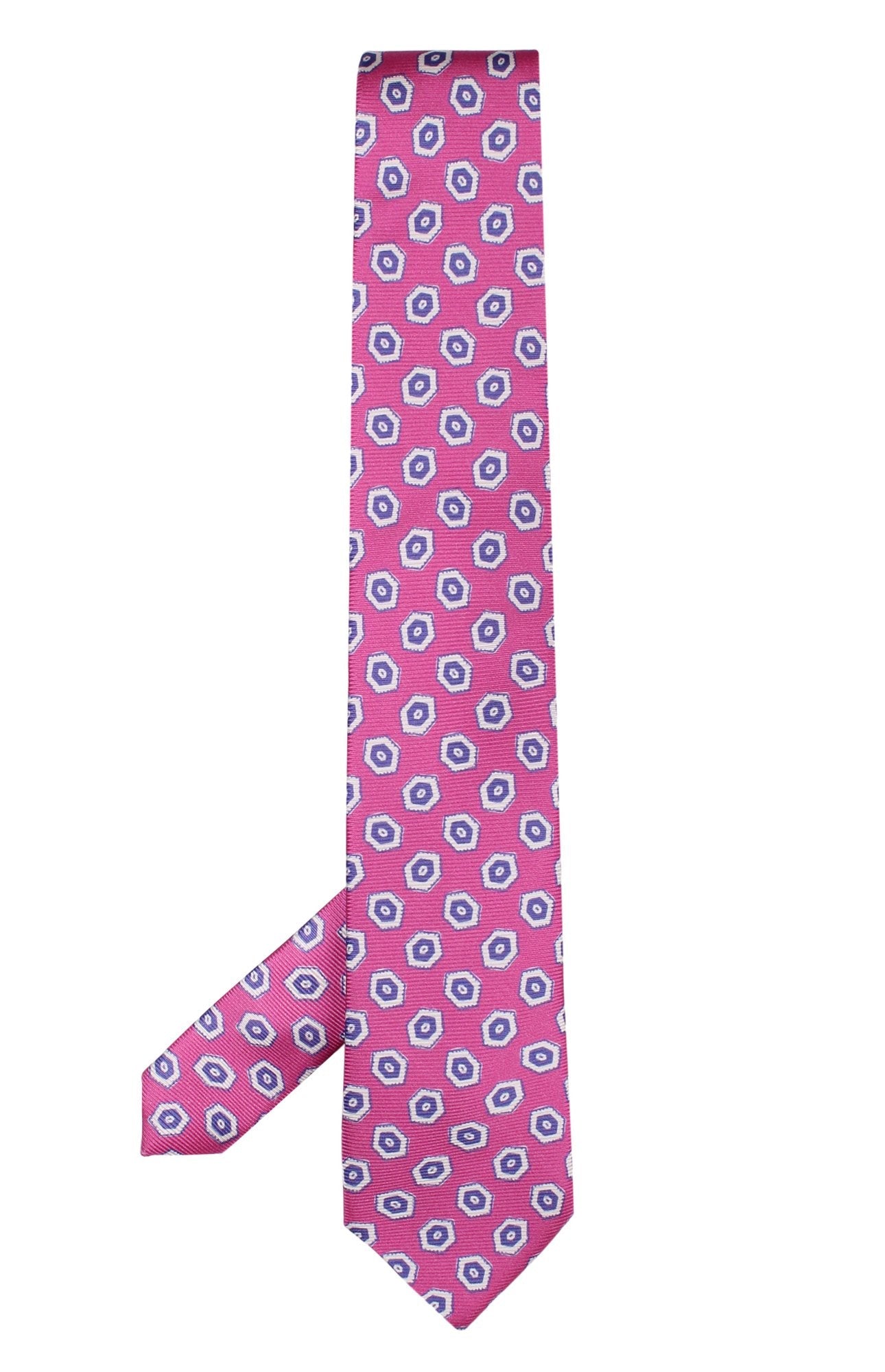 GEOMETRIC TIE PINK