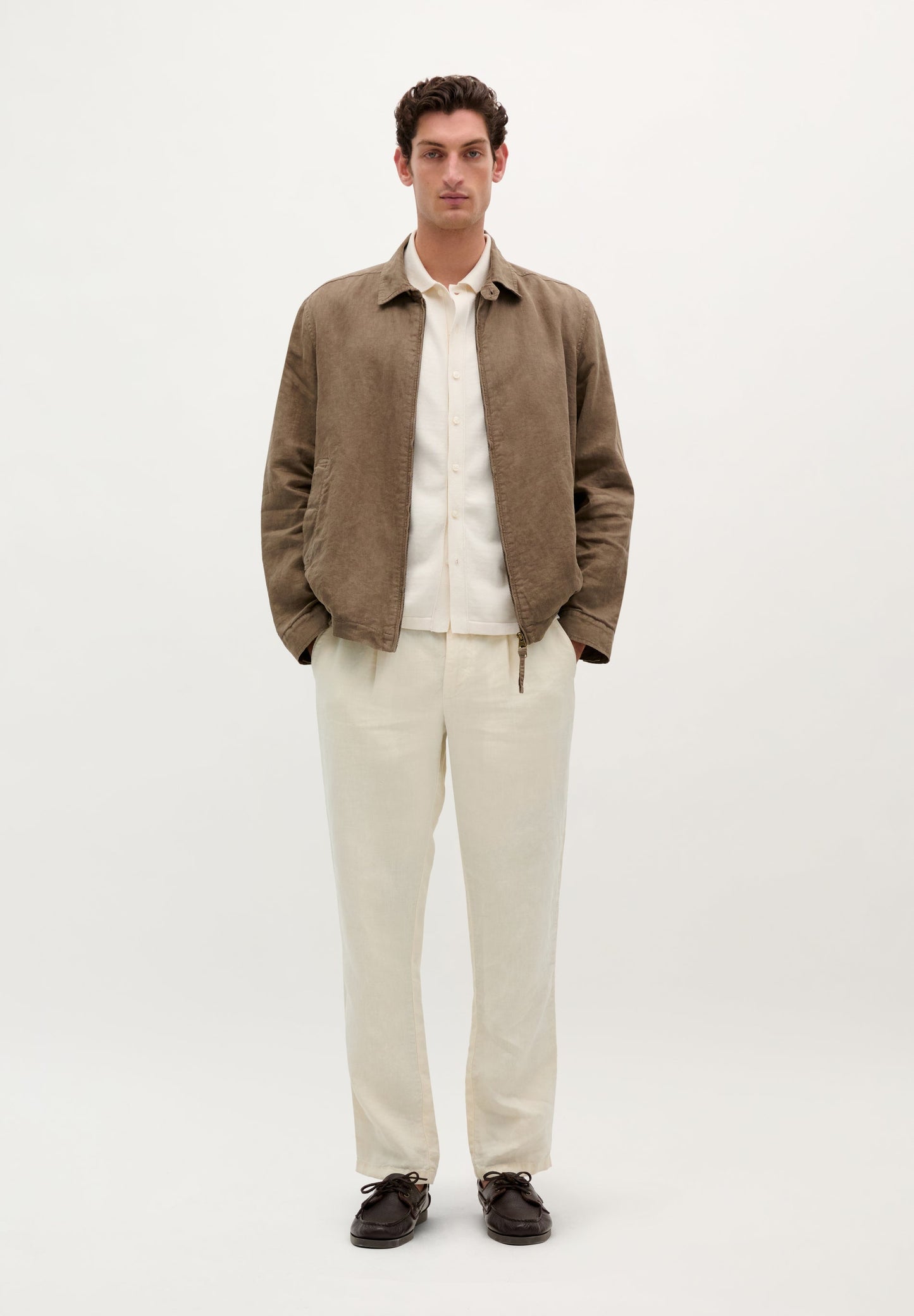 CHAQUETA LIGERA 100% LINO