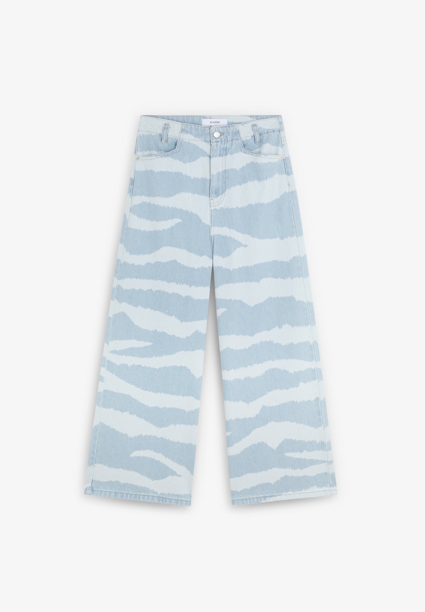 PANTALÓN VAQUERO ESTAMPADO ZEBRA