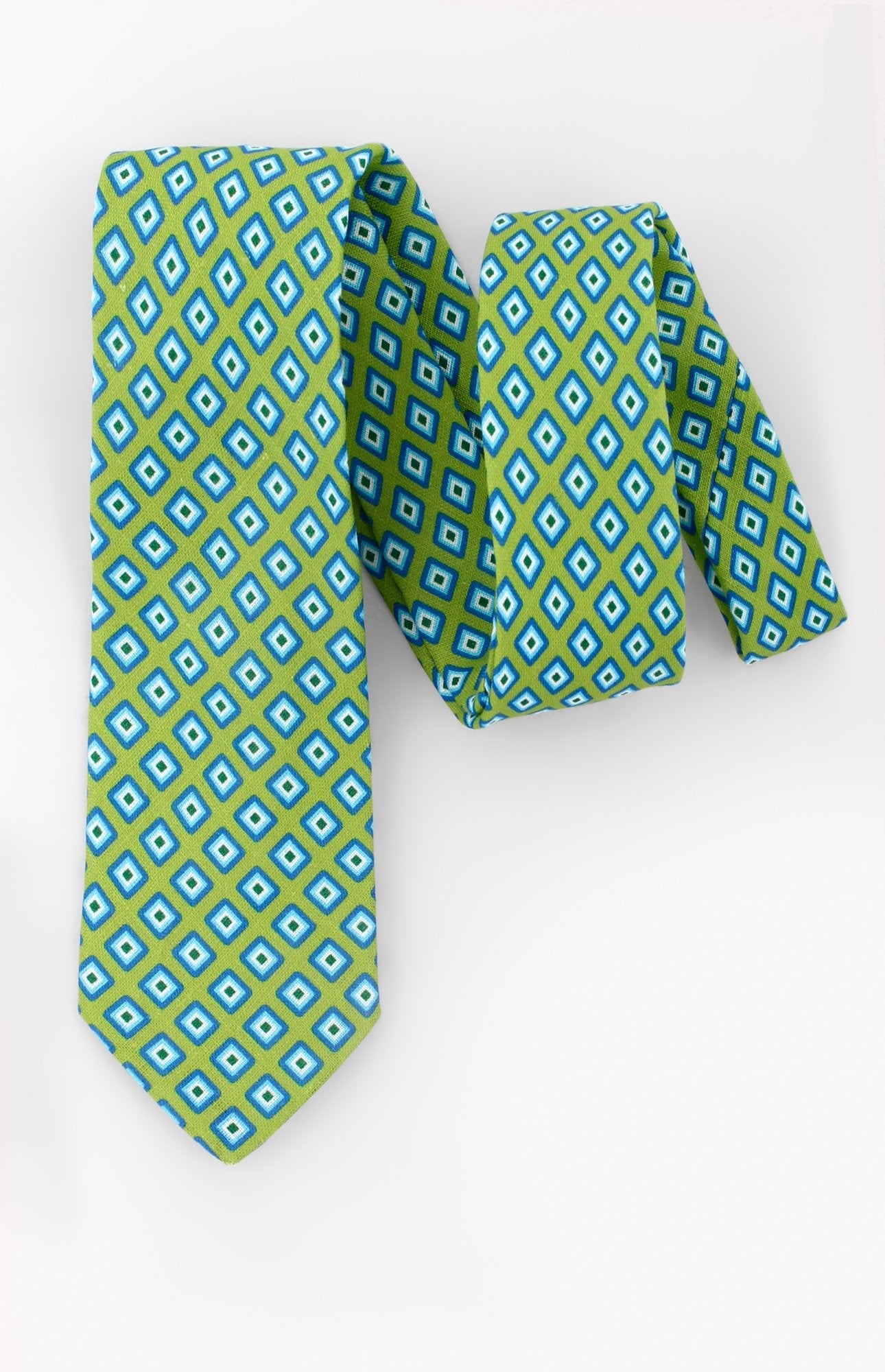 ROMBUS TIE GREEN
