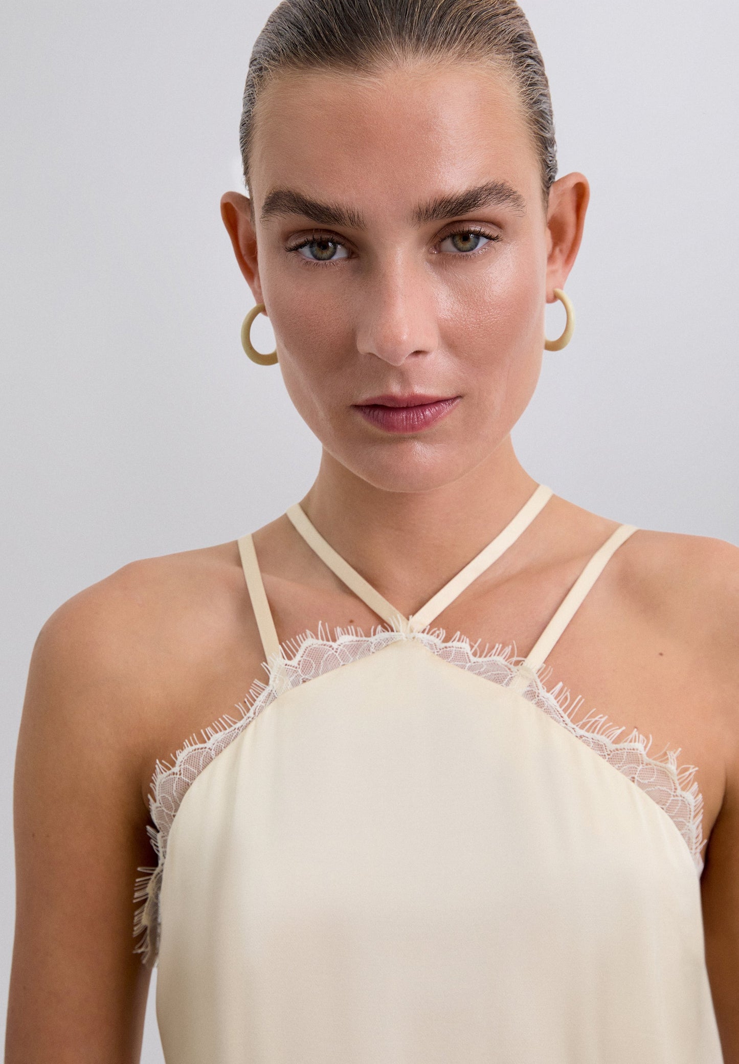 VESTIDO LENCERO SATINADO