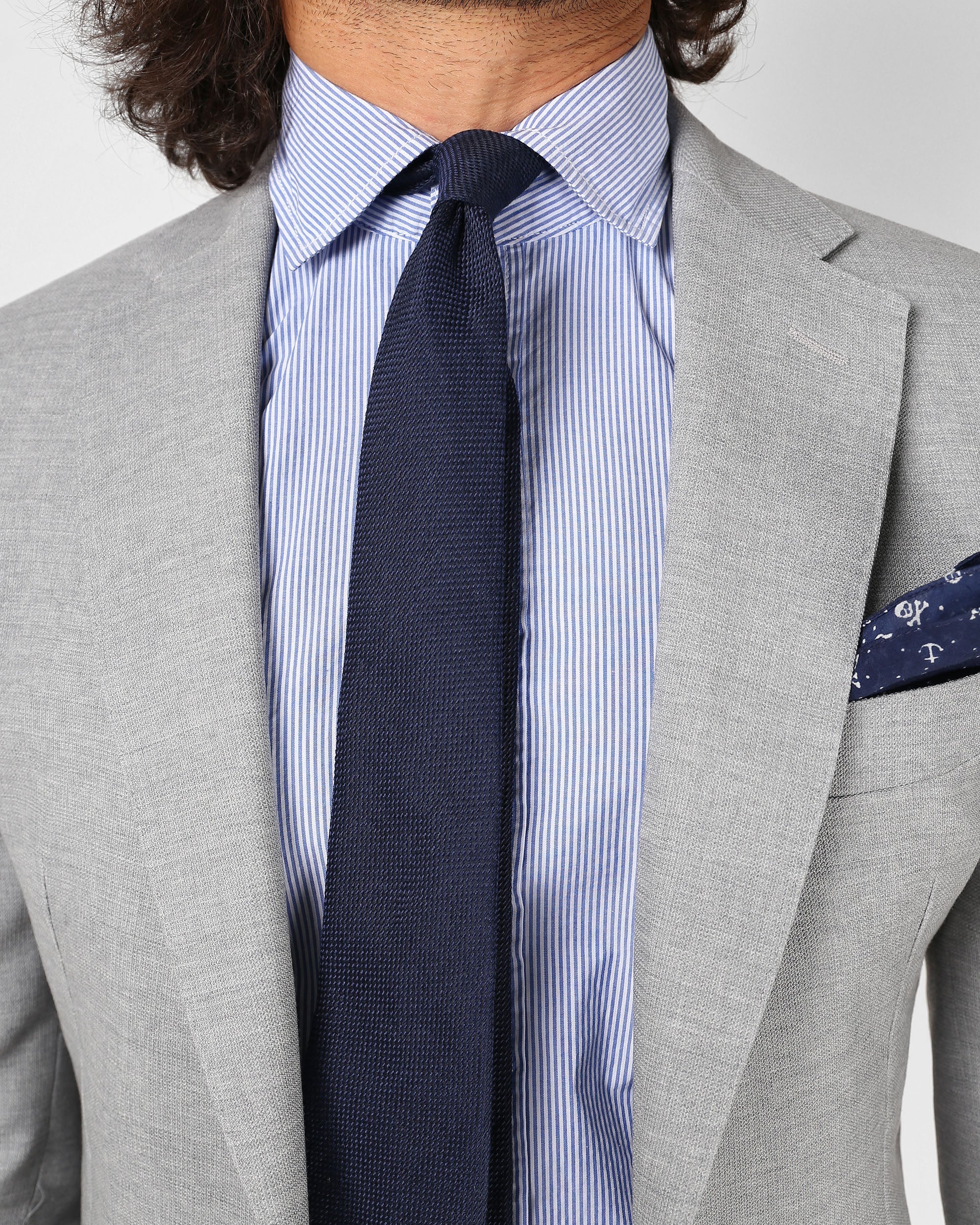 MARINI TIE NAVY NAVY