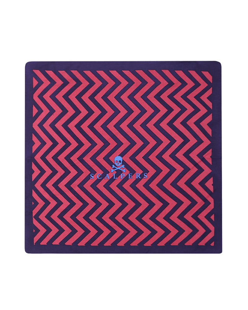 ZIG ZAG POCHETTE RED