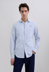 CAMISA OXFORD RAYAS CALAVERA