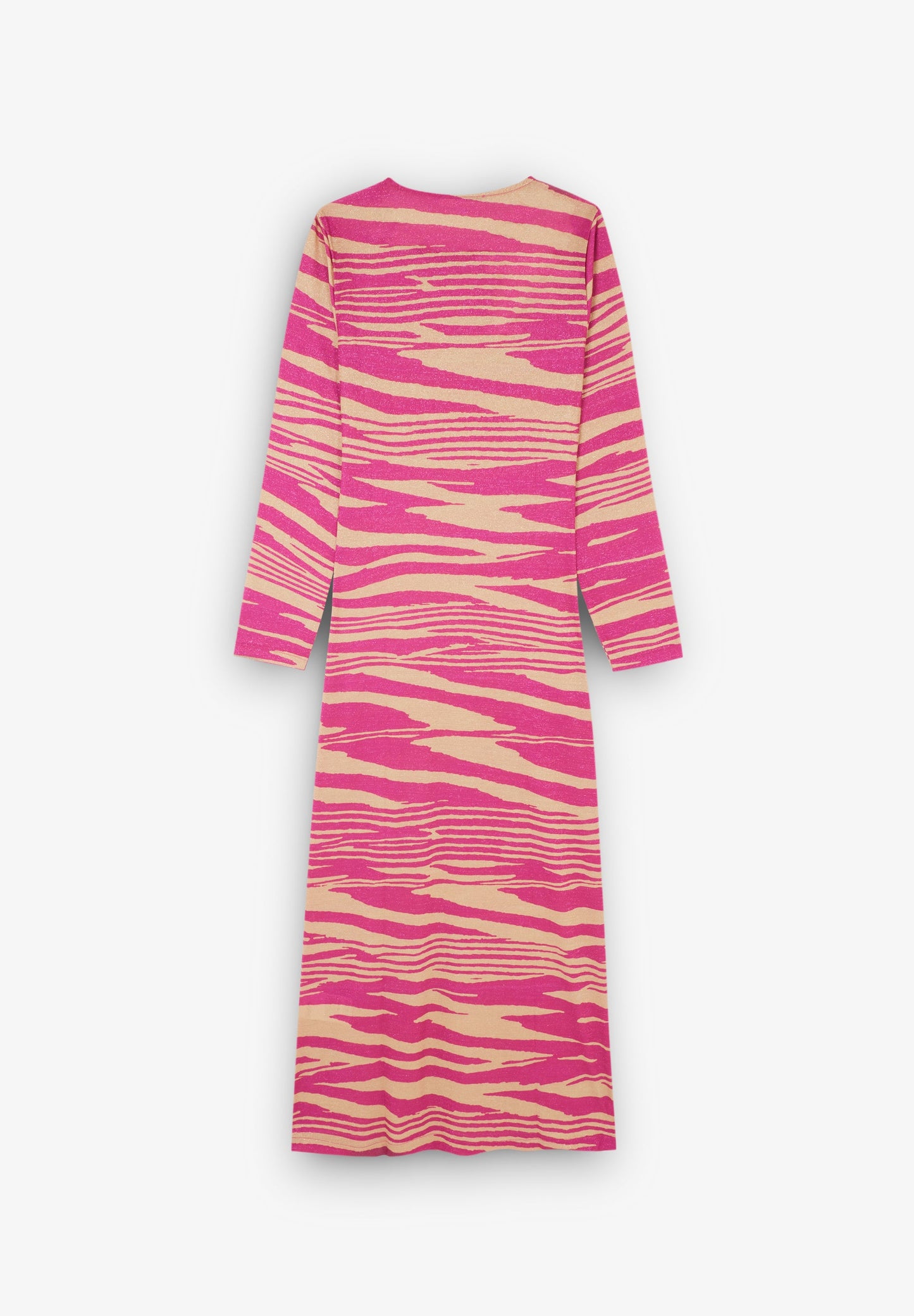 VESTIDO ANIMAL PRINT ABERTURA