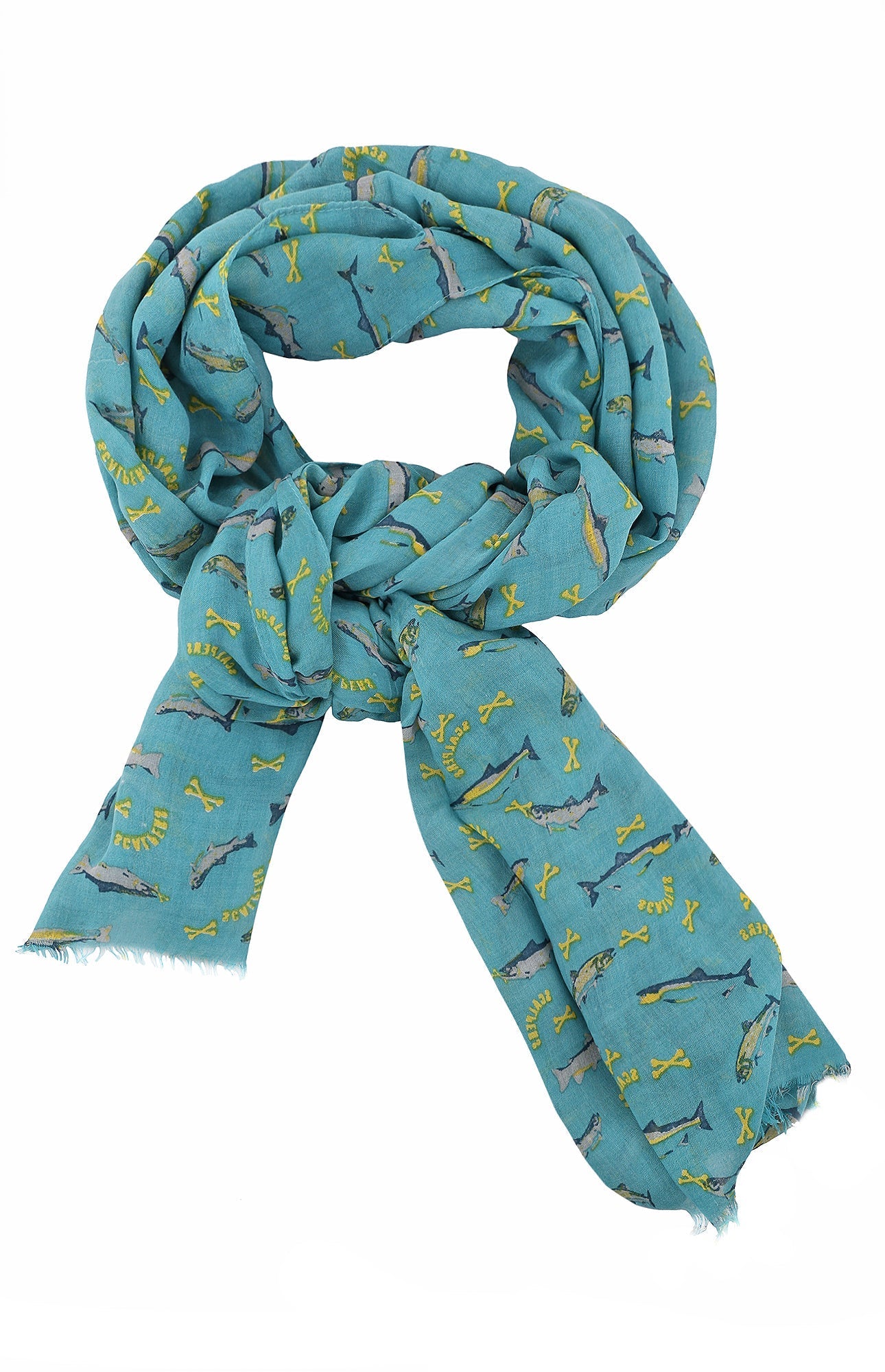 FISHES PASHMINA WATER