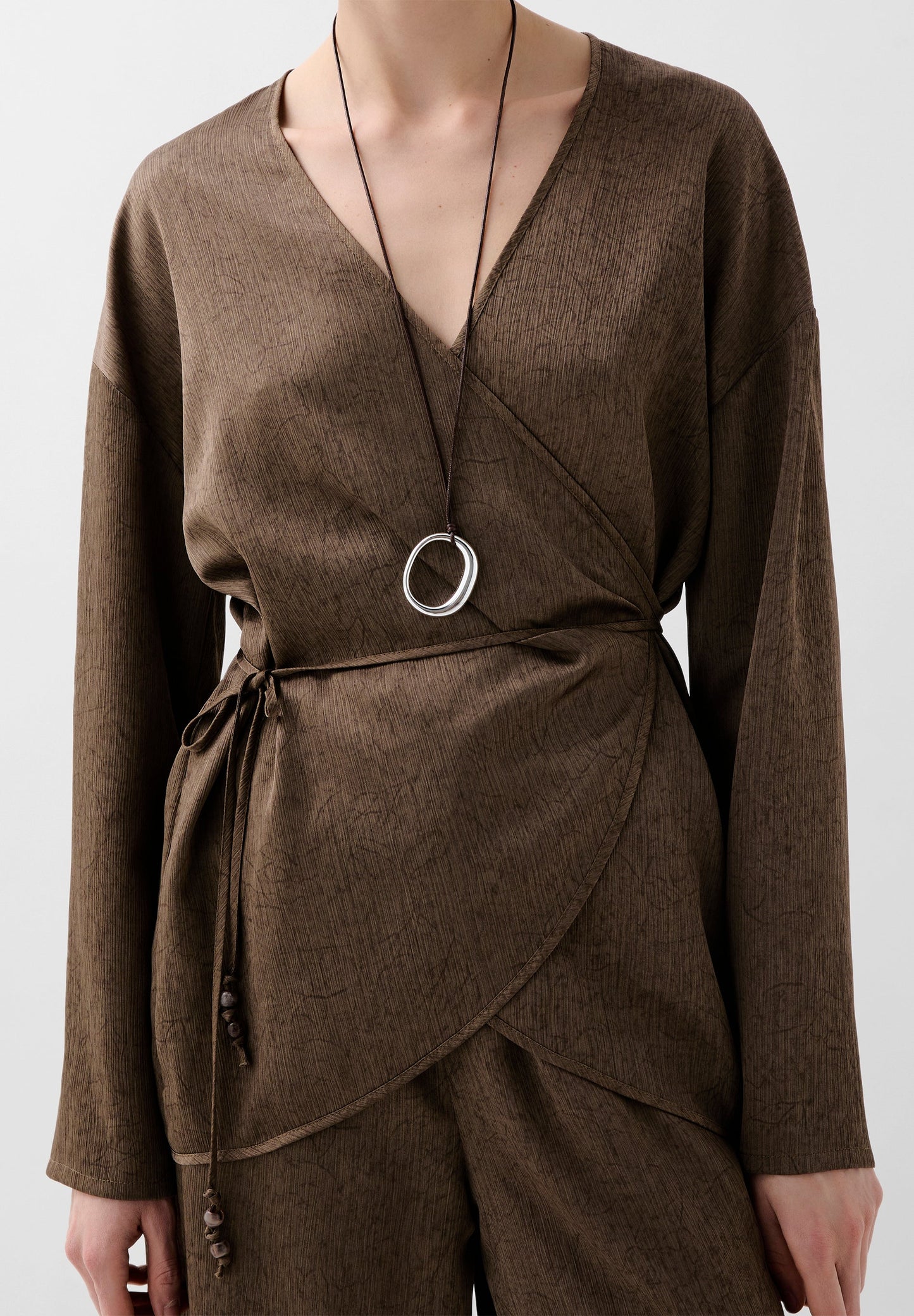 KAFTAN ASIMÉTRICO CORDÓN