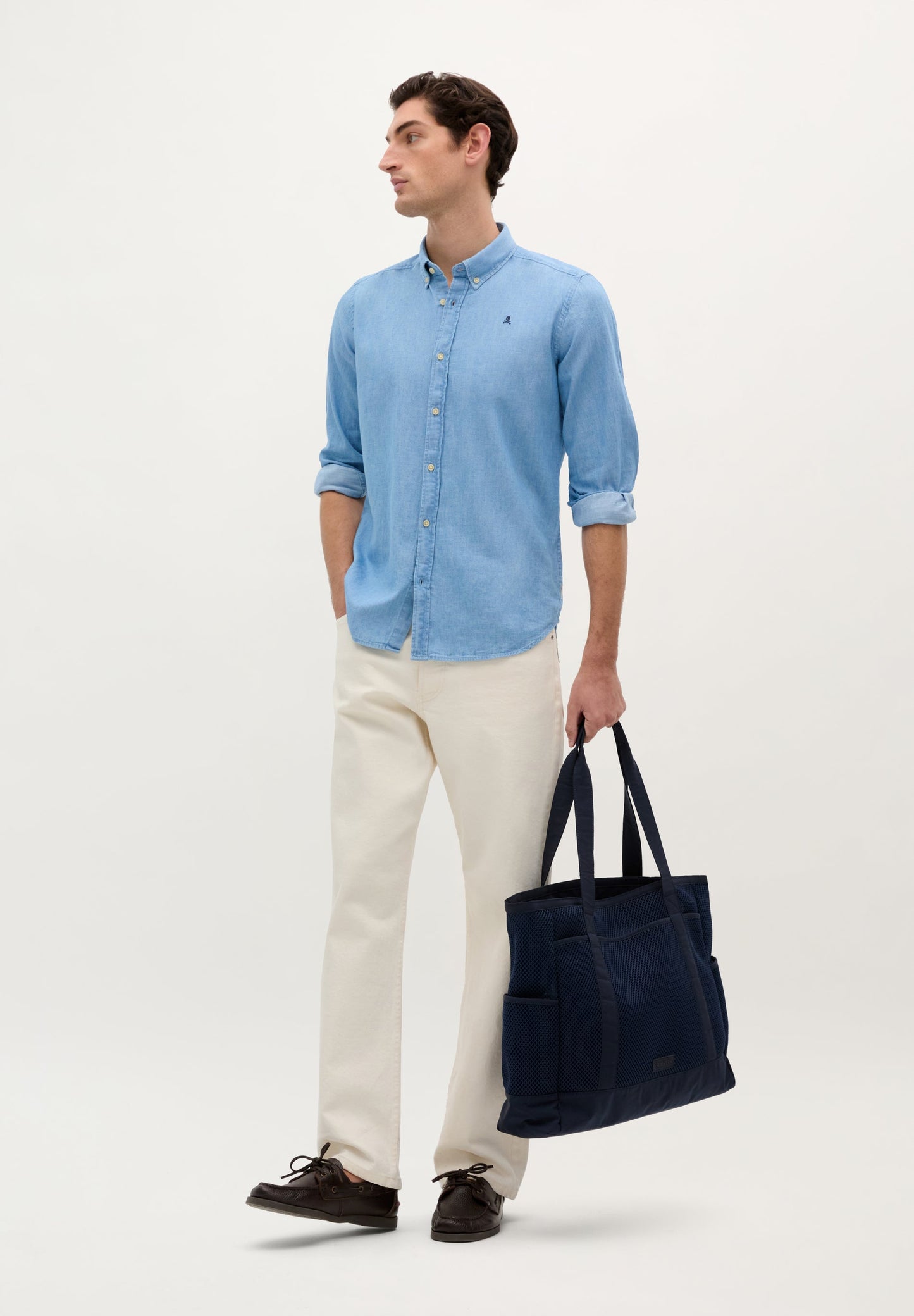 CAMISA CALAVERA LISA