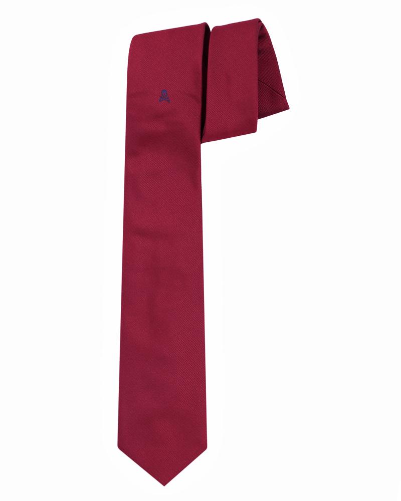 ONLY SKULL TIE BOURDEAUX