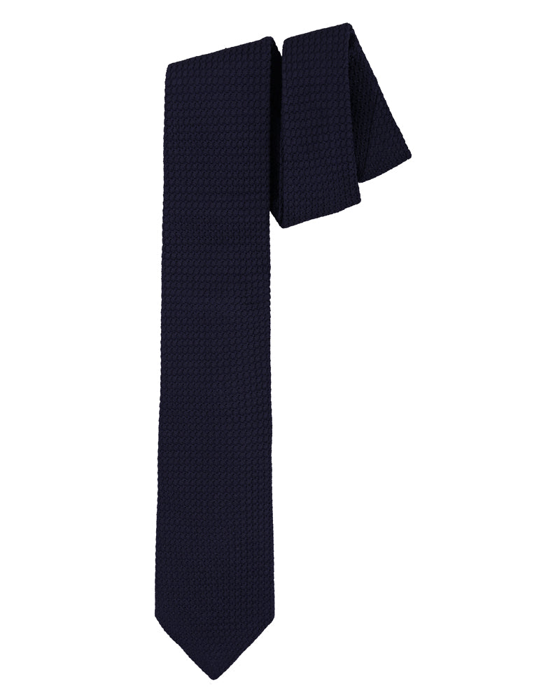 GARZA TIE NAVY