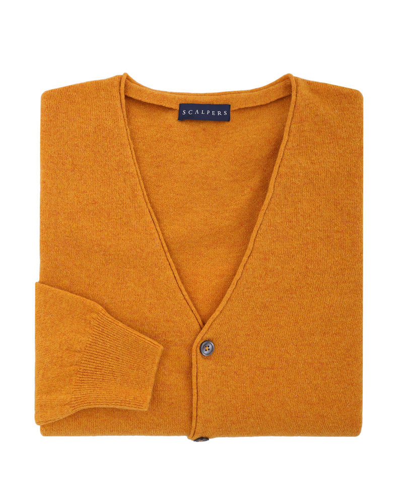 CARDIGAN MUSTARD