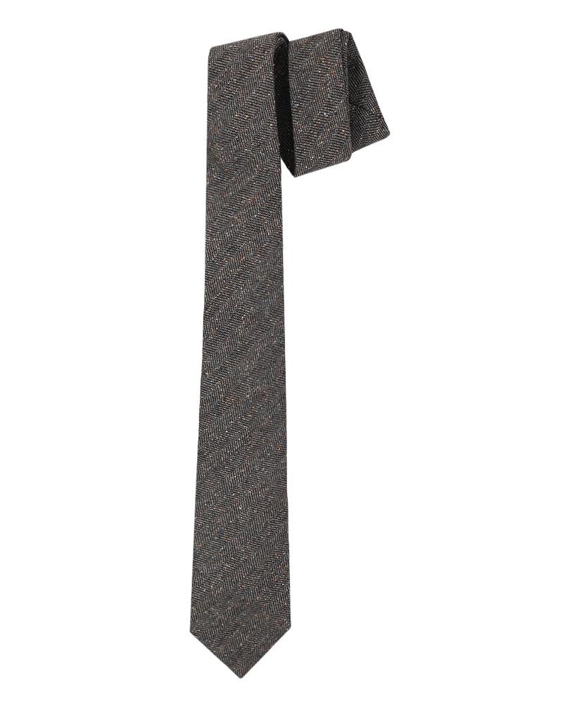 CHEVRON TIE KHAKI