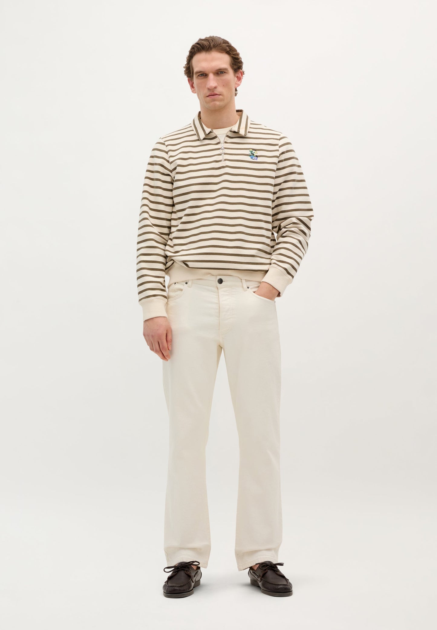 POLERÓN CREMALLERA RAYAS