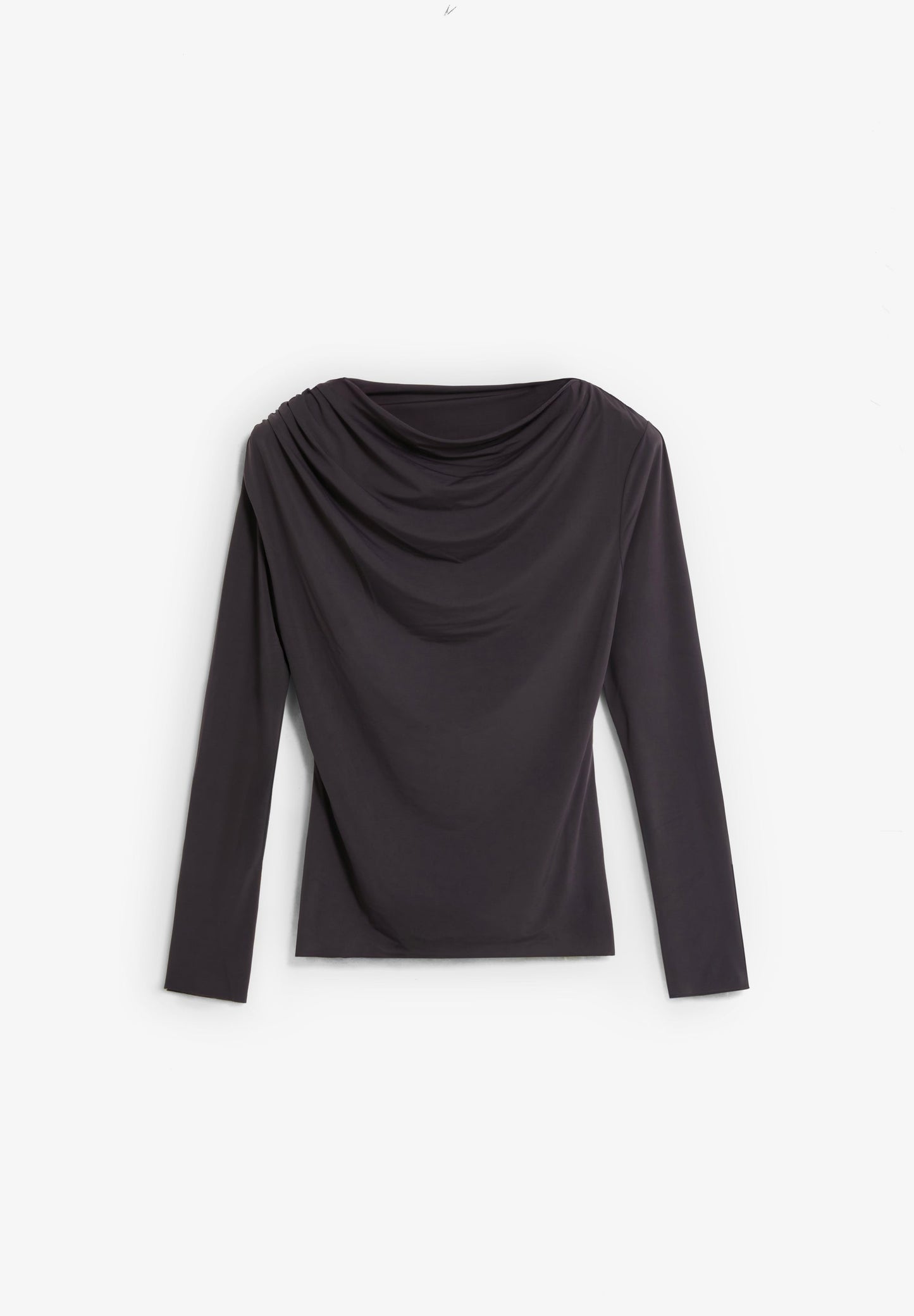 POLERA ESCOTE DRAPEADO
