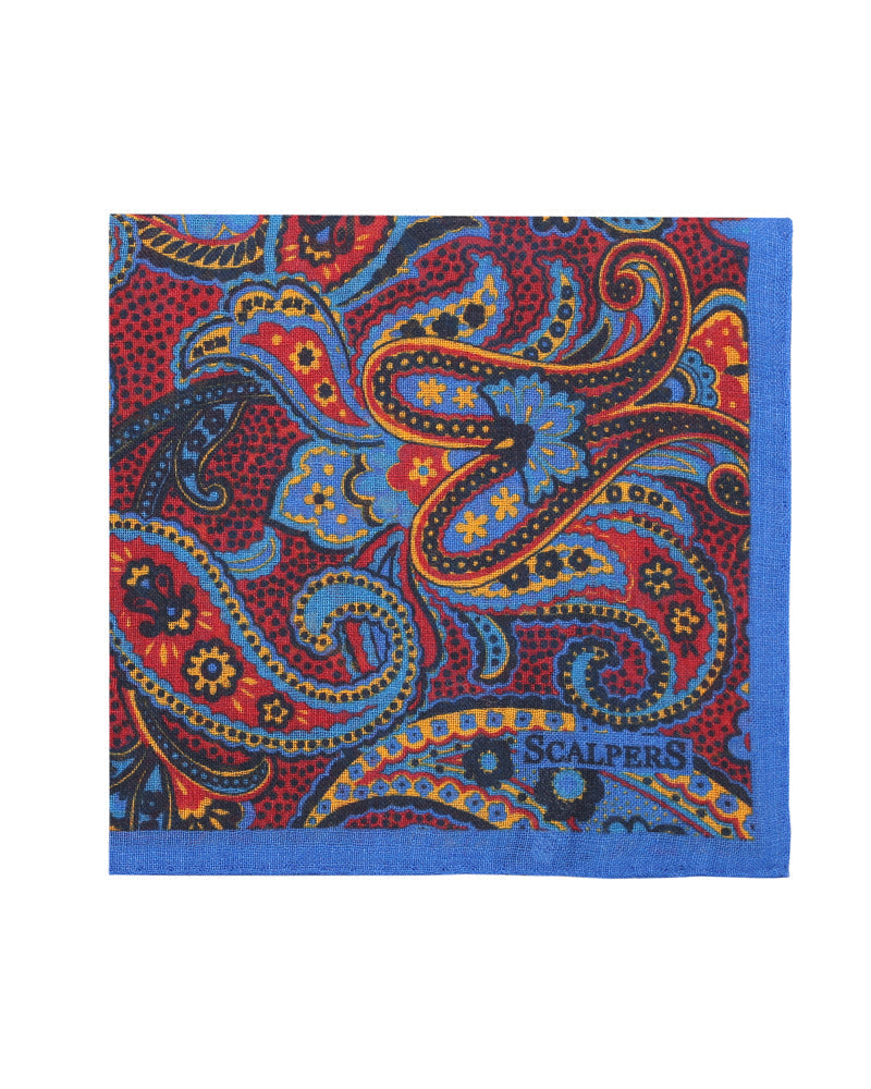 PAISLEY POCHETTE BOURDEAUX