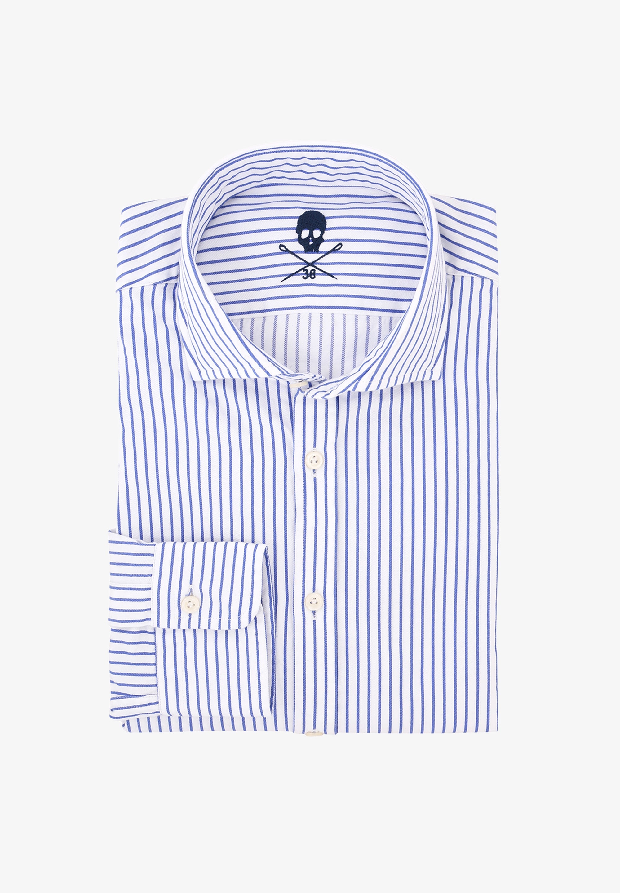 FANCY SHIRT 05 BLUE STRIPES
