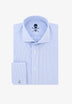 MADRID ITALIAN SHIRT 01 BLUE STRIPES