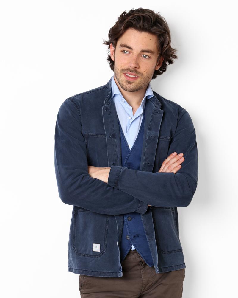 NEW WORKER OVERSHIRT BLUE