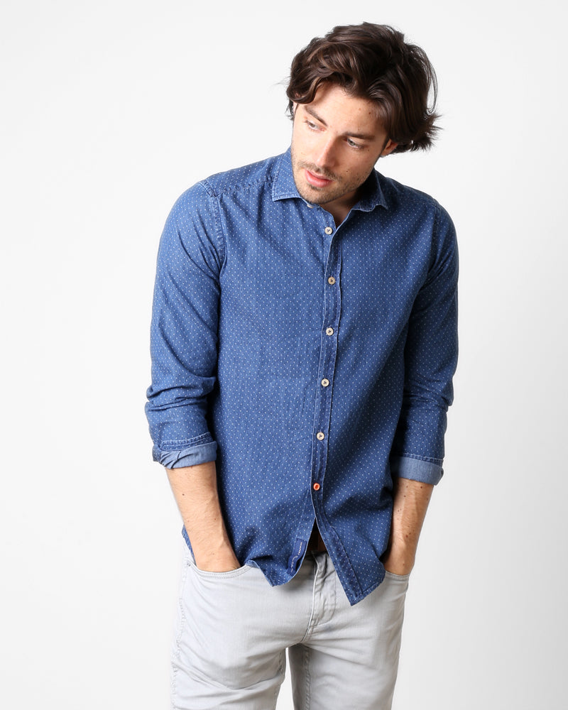 FANCY DENIM SHIRT