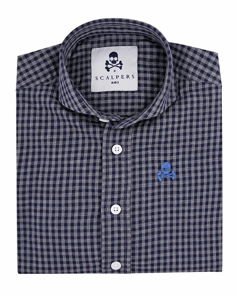 SPORT ELISEE SHIRT REFRESH BLUE SQUARES