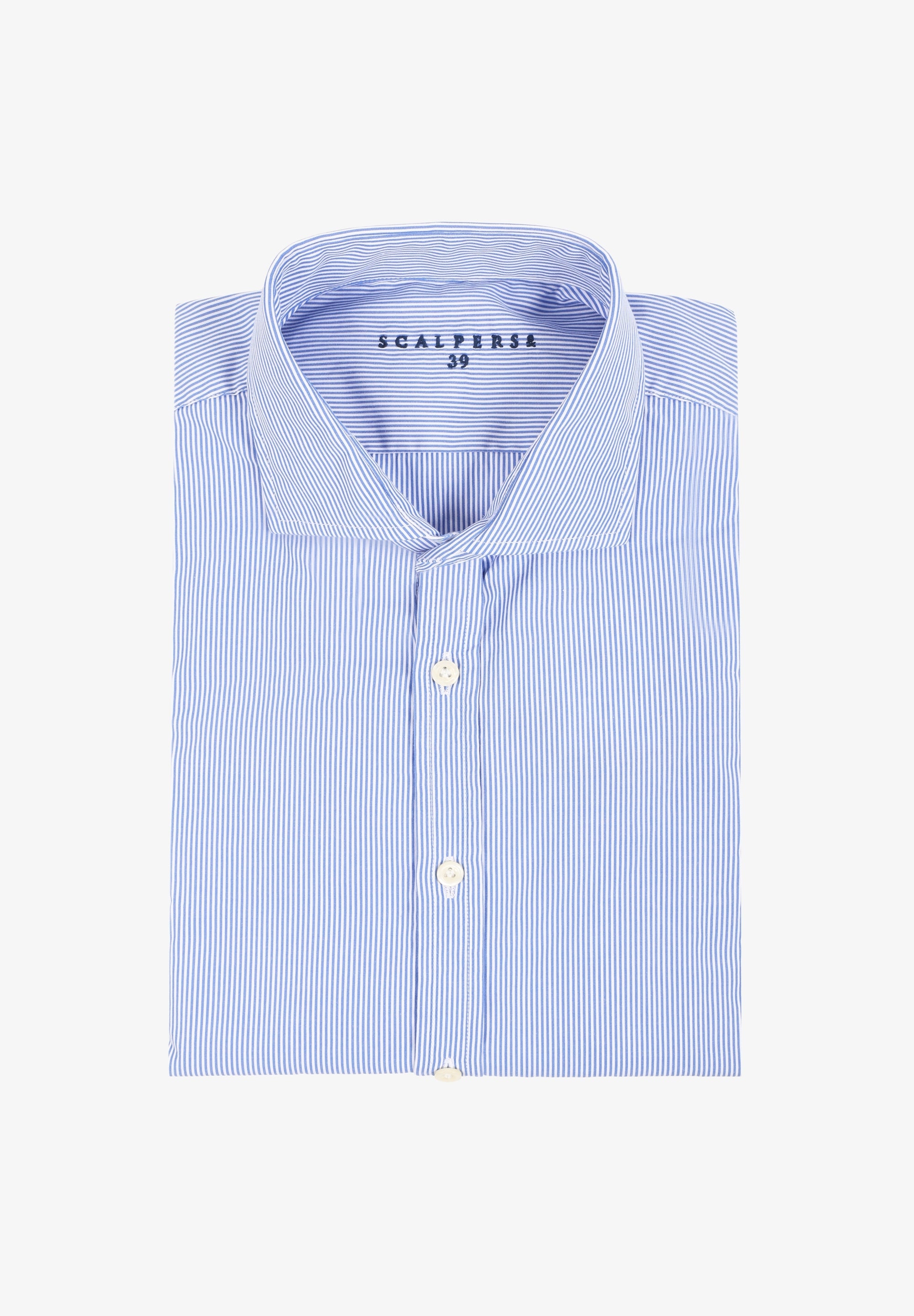 FANCY SHIRT SKYBLUE STRIPES