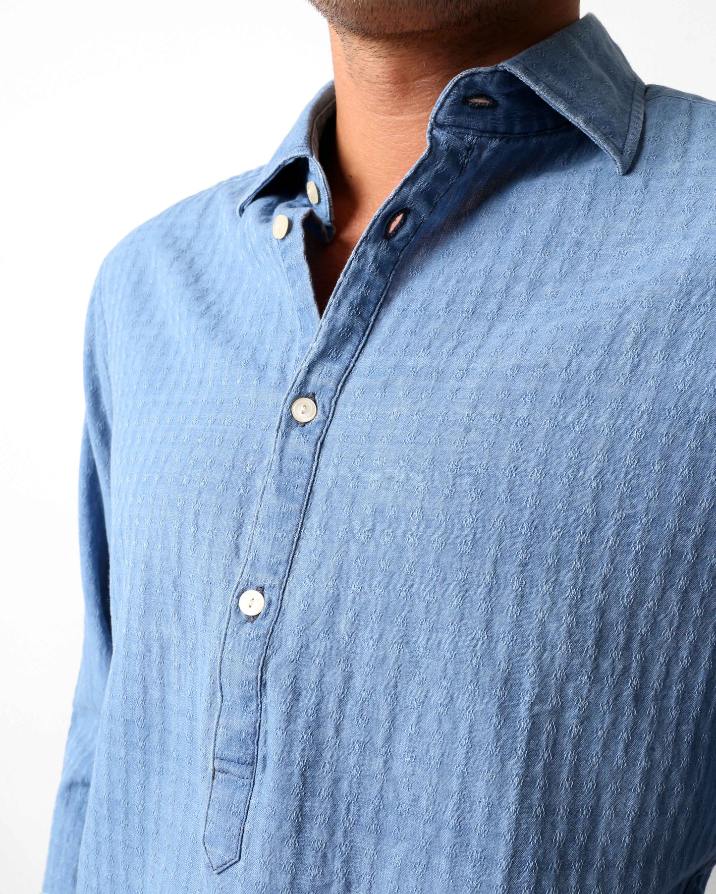DENIM FANTASY POLERA SHIRT LIGHT BLUE