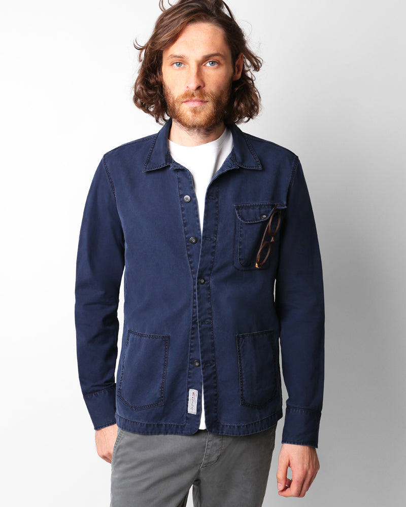 NEW WORKER OVERSHIRT BLUE