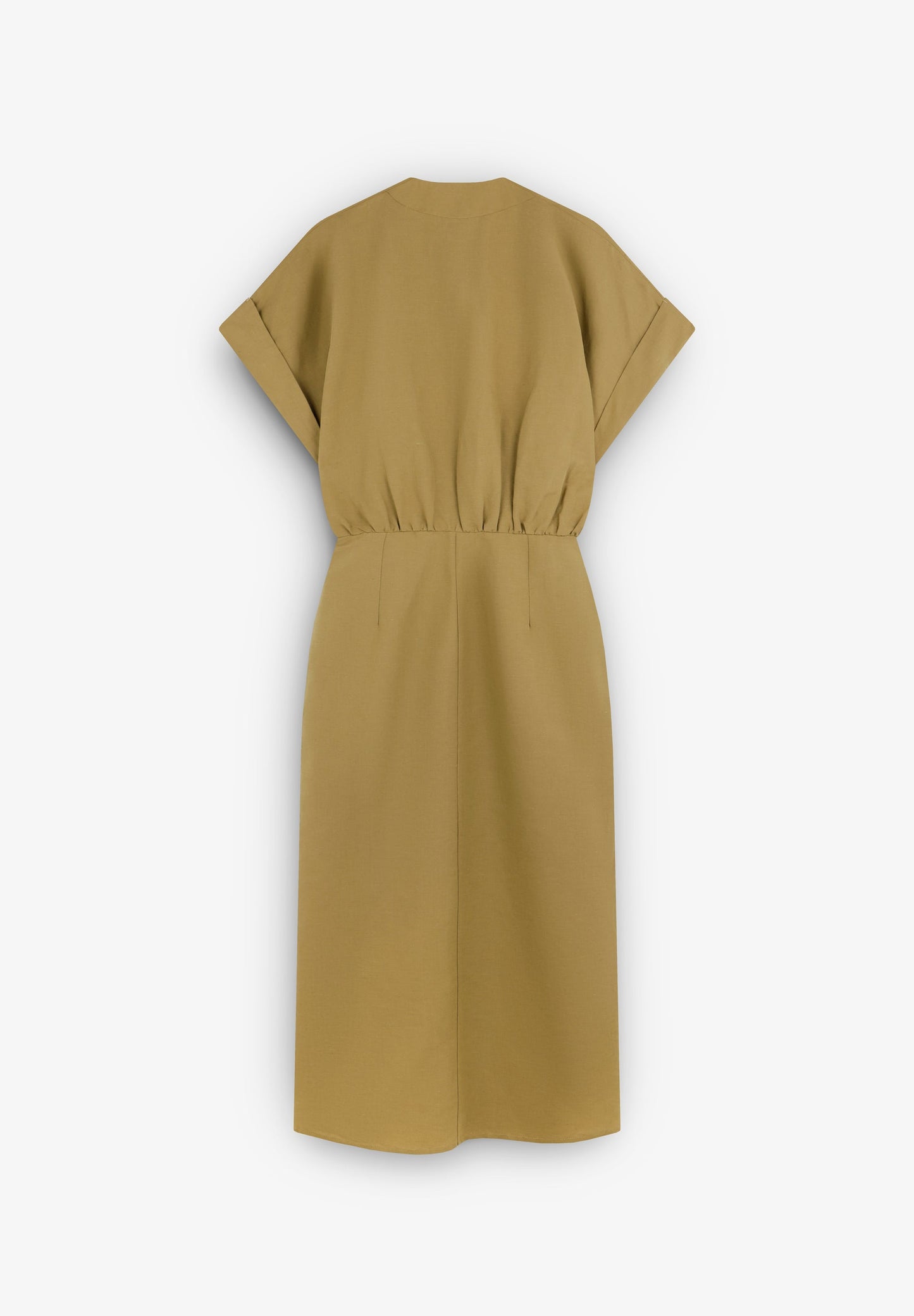 VESTIDO LINO FRUNCES