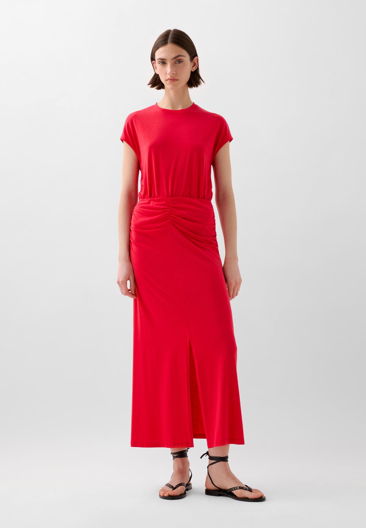 POLERA FRUNCES LATERALES