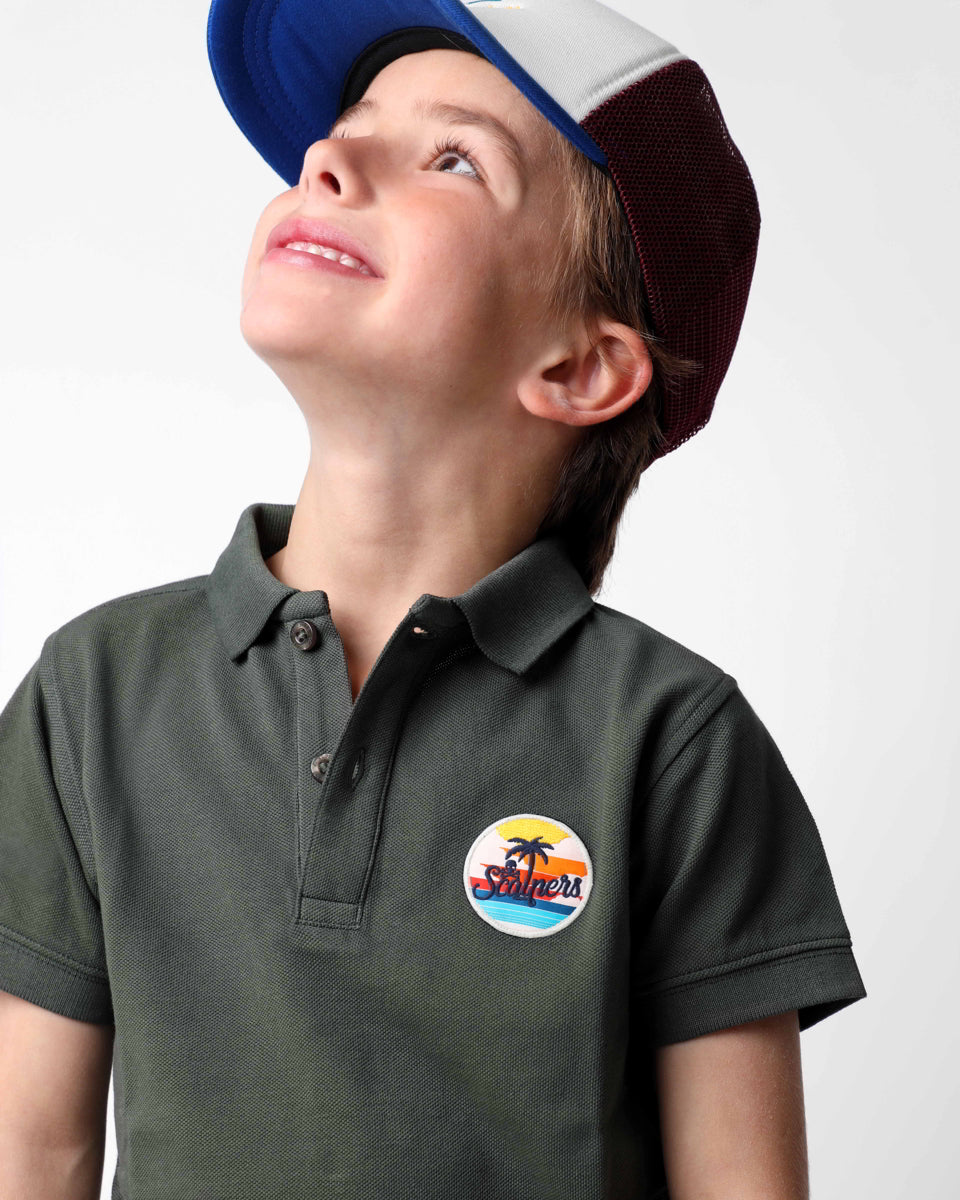 EXPLORER POLO KIDS KHAKI