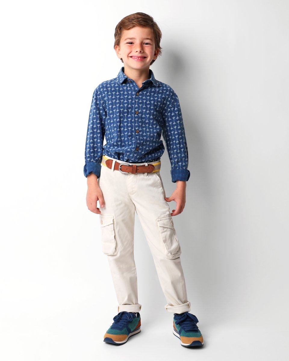 CARGO KIDS BEIGE