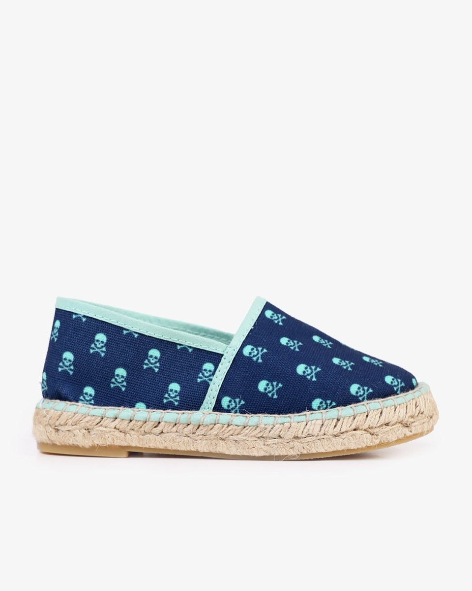SKULL ALL OVER ESPADRILLE KIDS