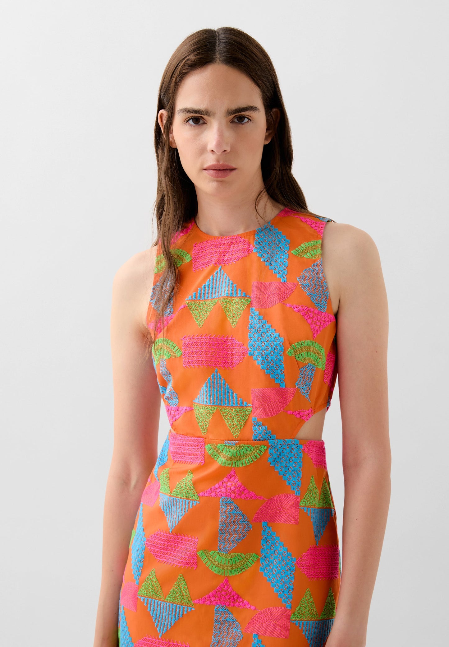 VESTIDO PRINT CUT OUTS