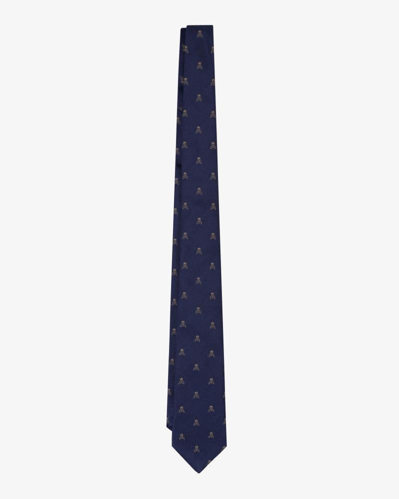 SKULL TIE BROWN