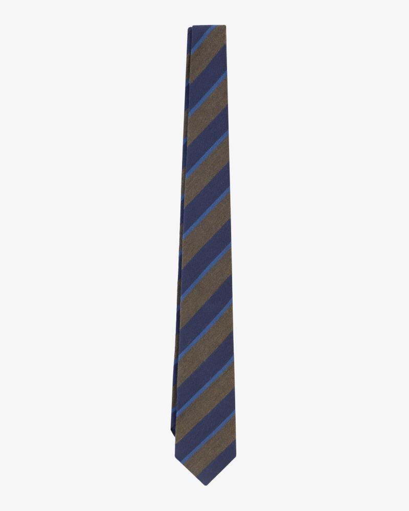 STRIPES SS TIE NAVY