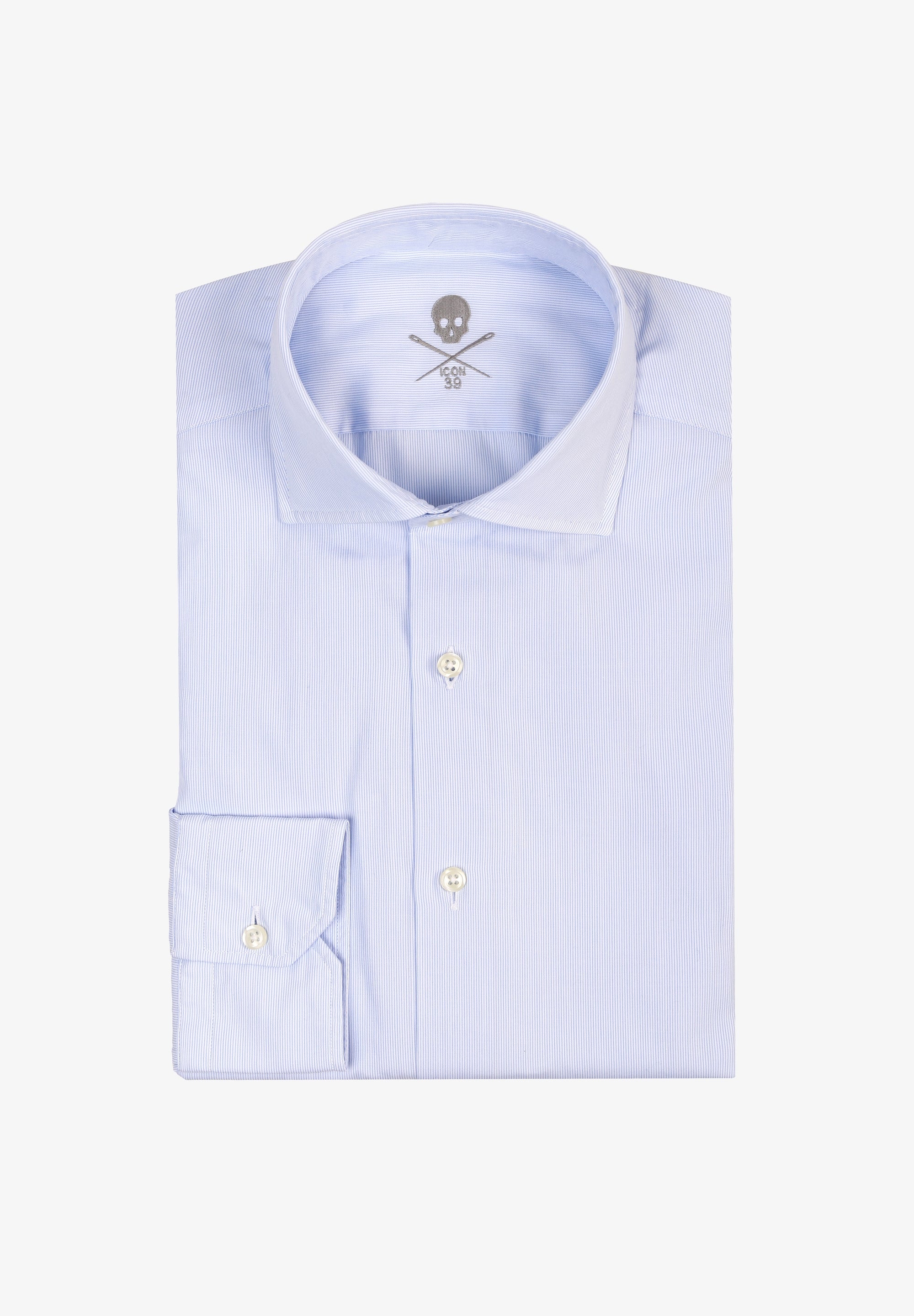 ICON FOU SHIRT STRIPES BLUE