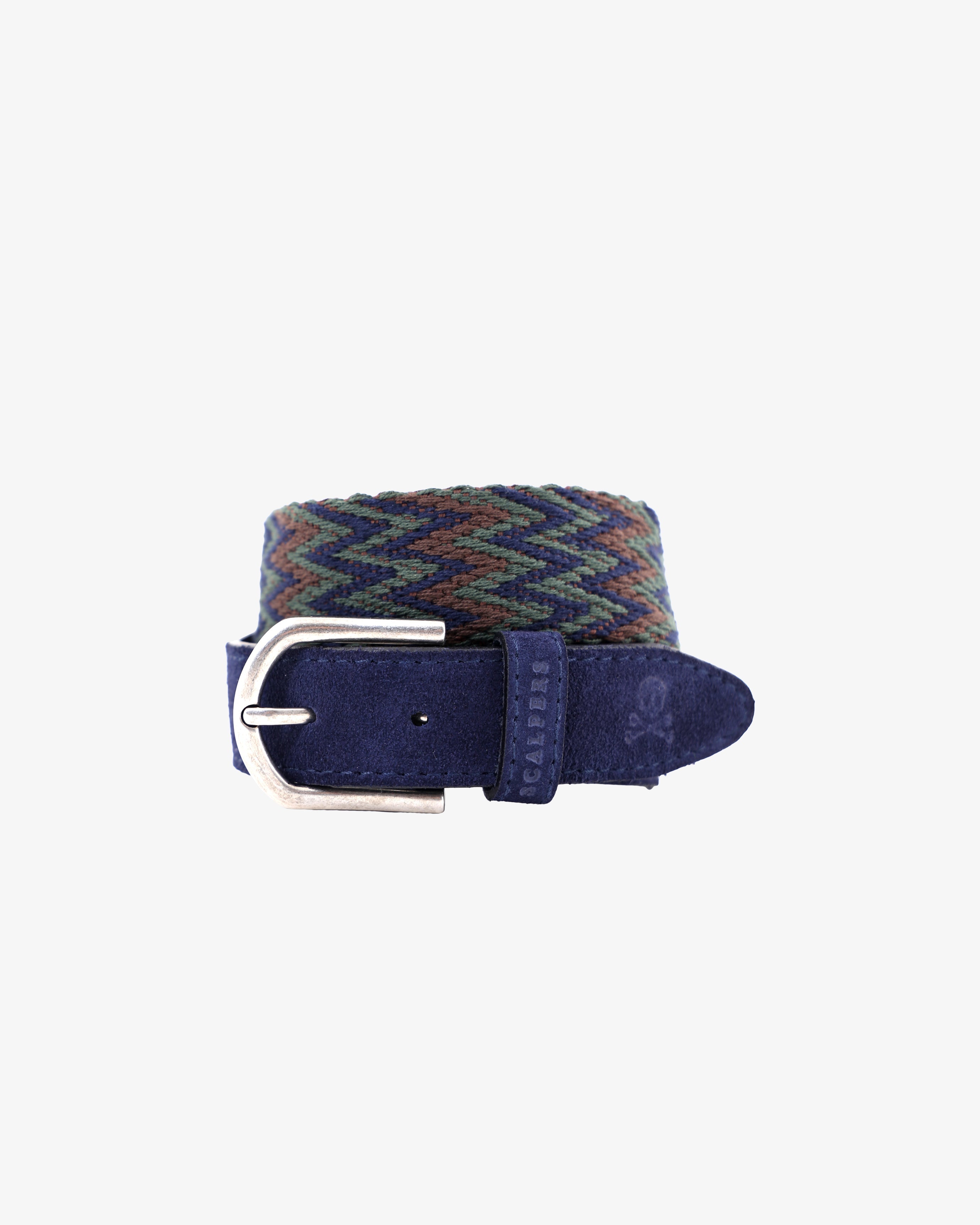 ETHNIC BELT REFRESH BLUE