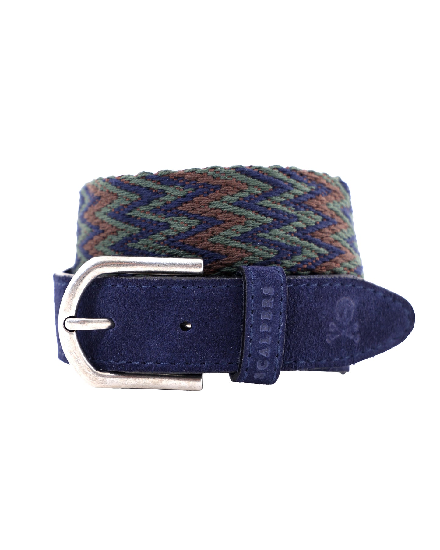 ETHNIC BELT REFRESH BLUE