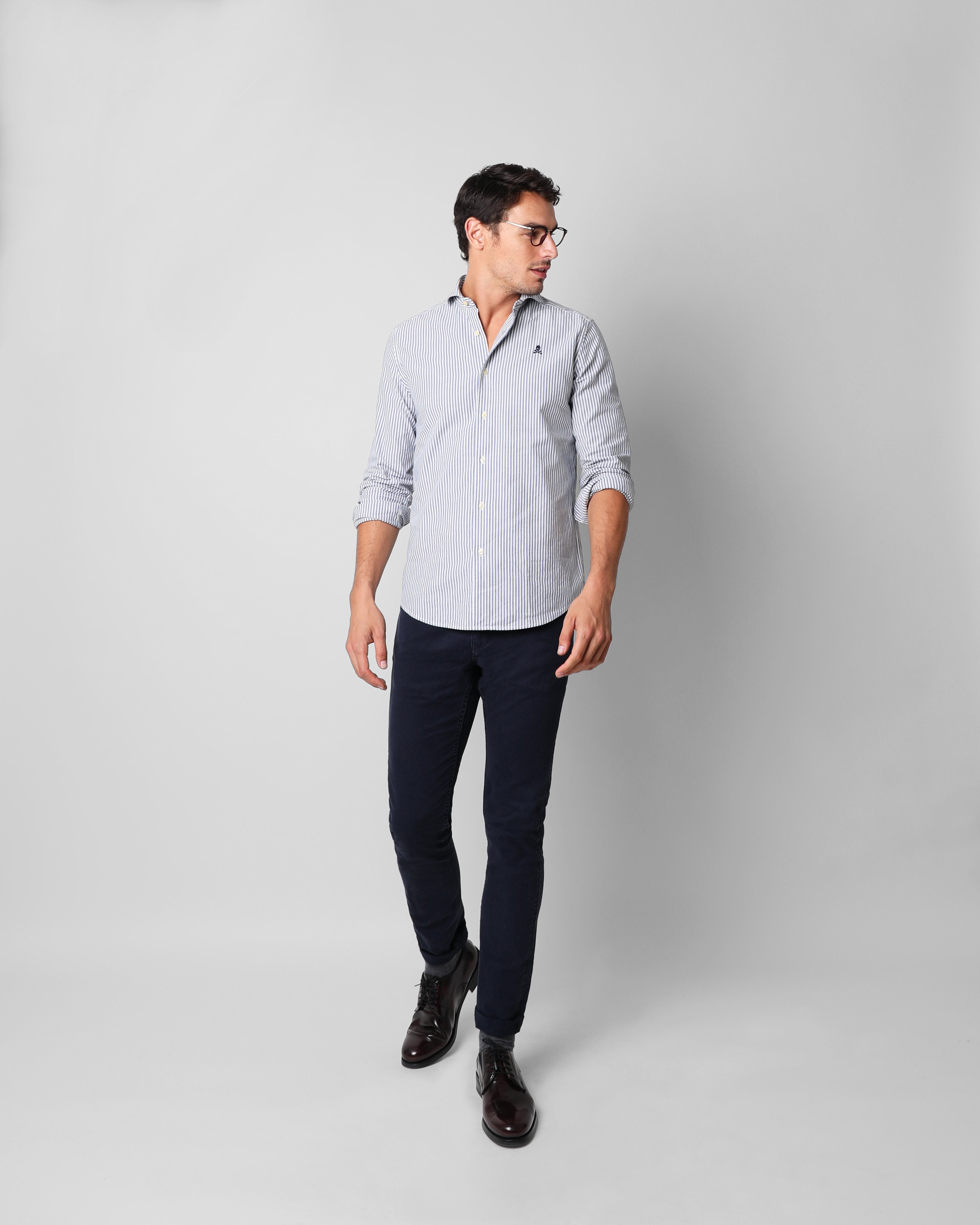 FIVE POCKETS PANTS NAVY