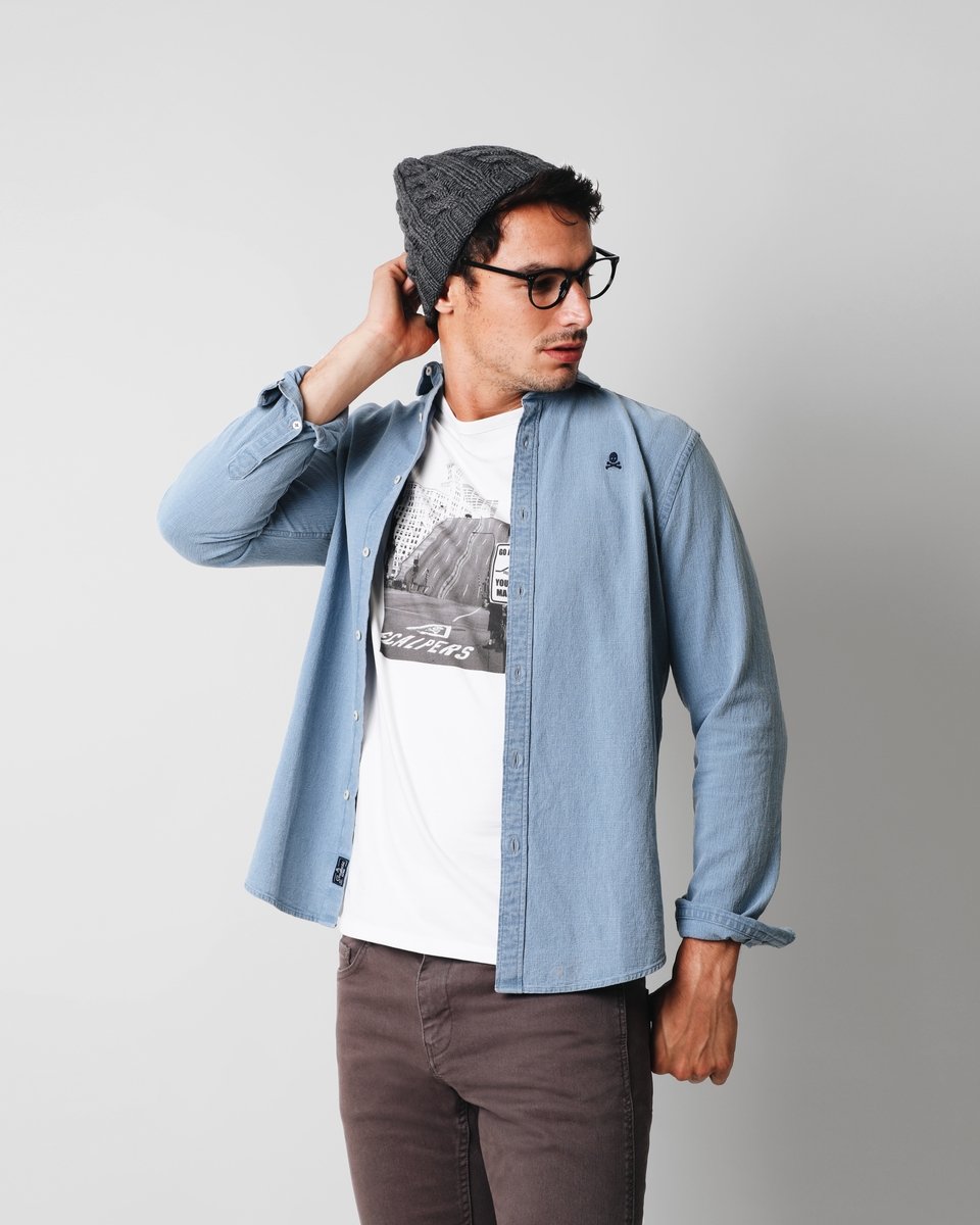 STRUCTURA K.SHIRT INDIGO