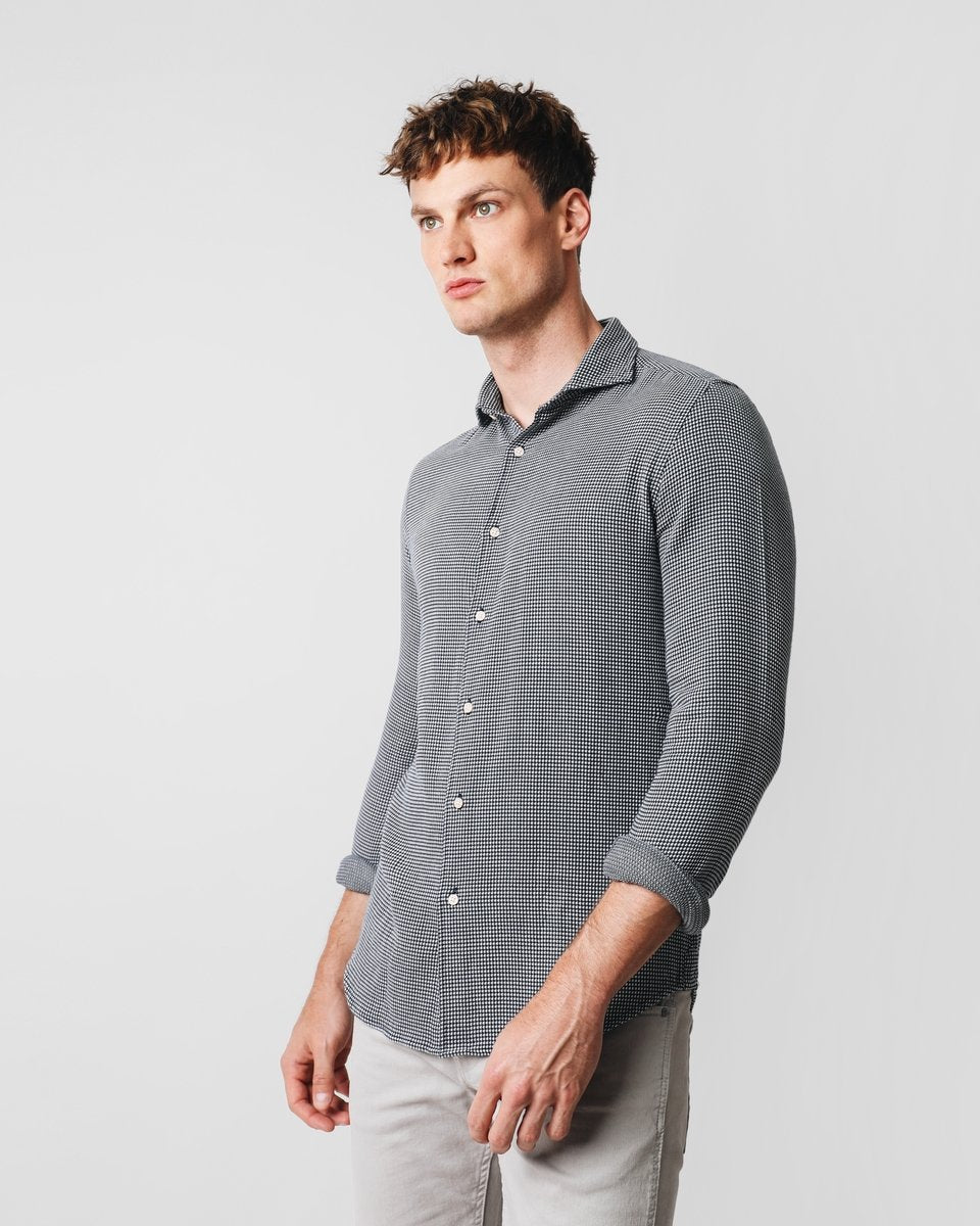 ITALIAN S. SHIRT NAVY