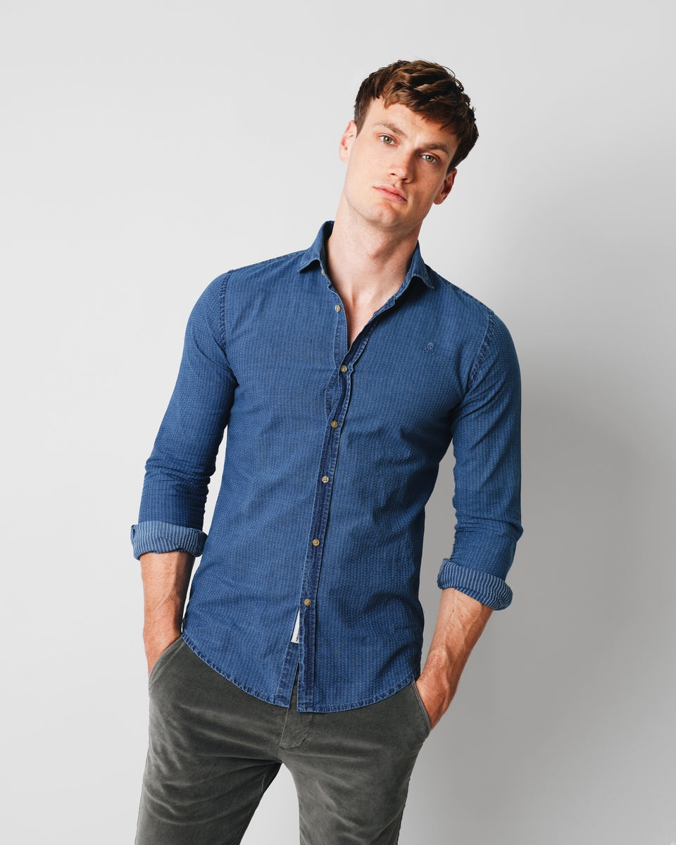 POINTS K.SHIRT INDIGO