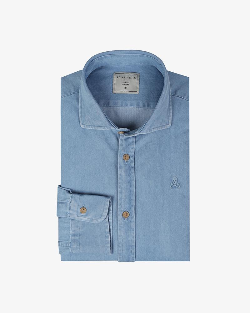 FANCY CLASS DENIM SHIRT DENIM