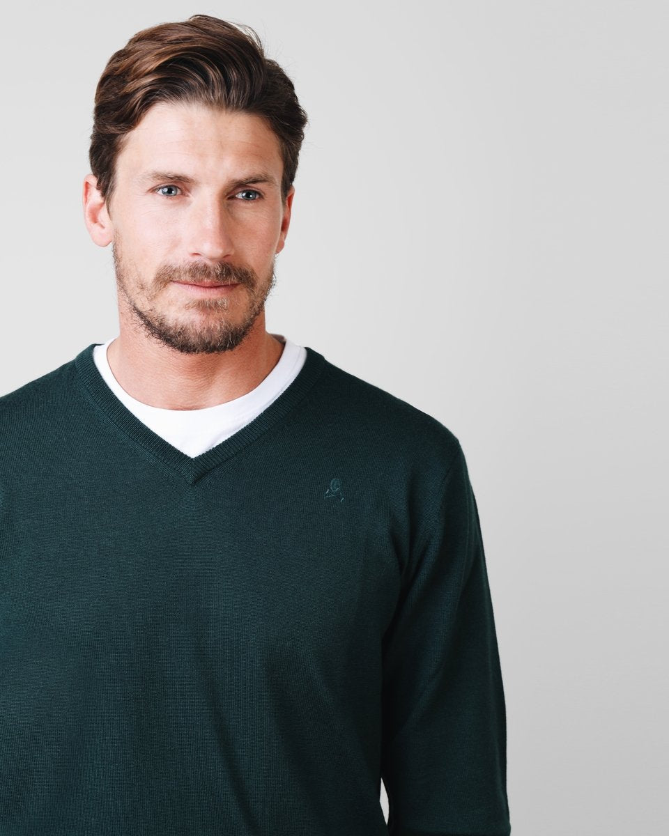 CLASSIC V-NECK GREEN