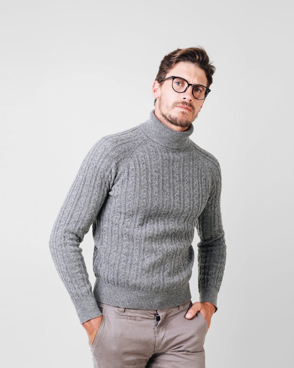ROLL MARINE TRICOT GREY VIGORÉ
