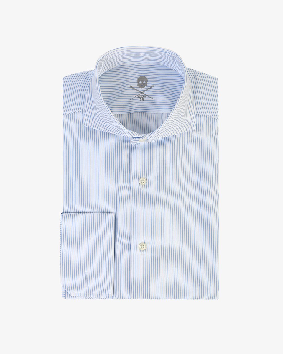 ICON SAVILE SHIRT SKYBLUE STRIPES