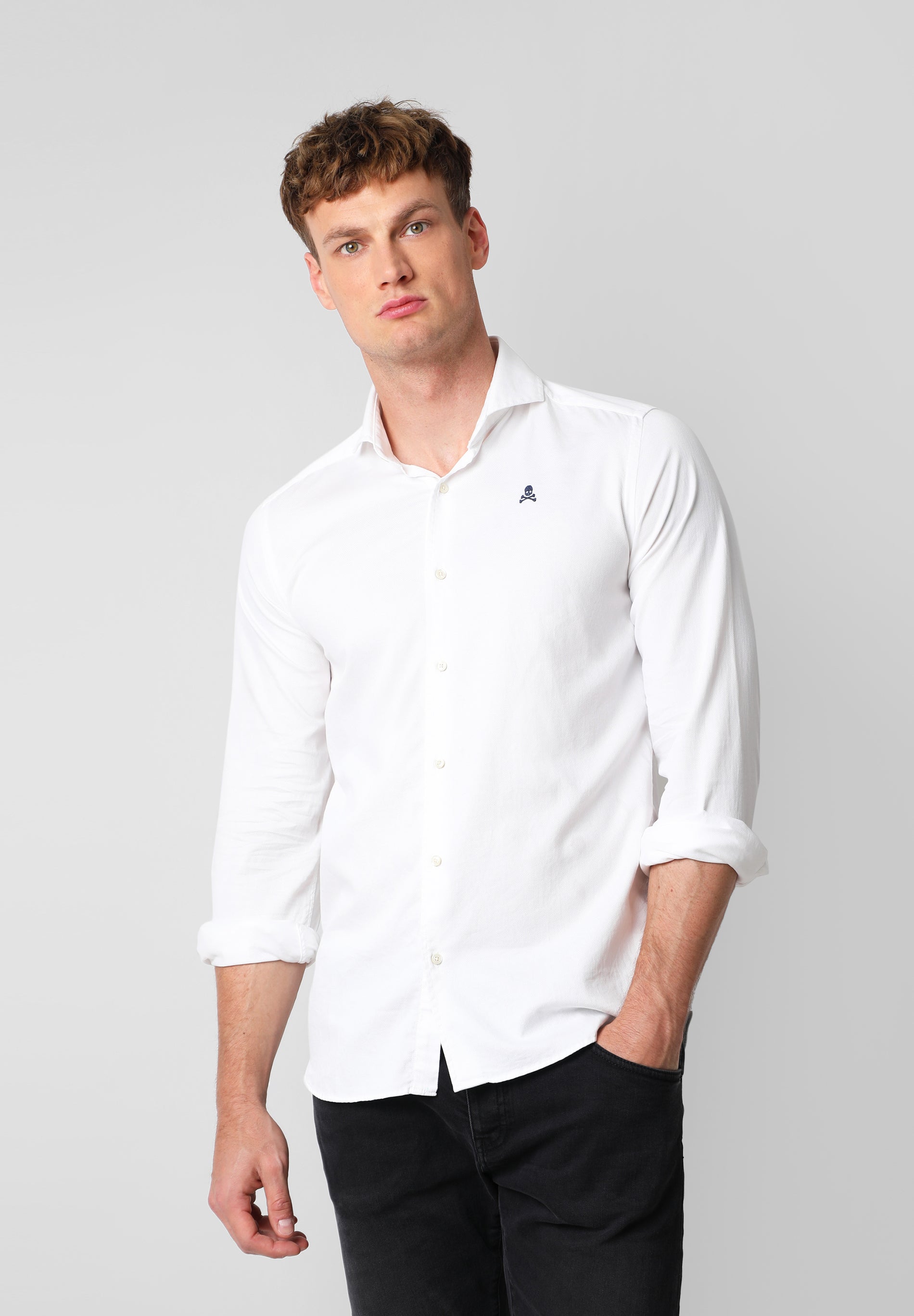 S.E. SHIRT:WHITE STRUCTURE