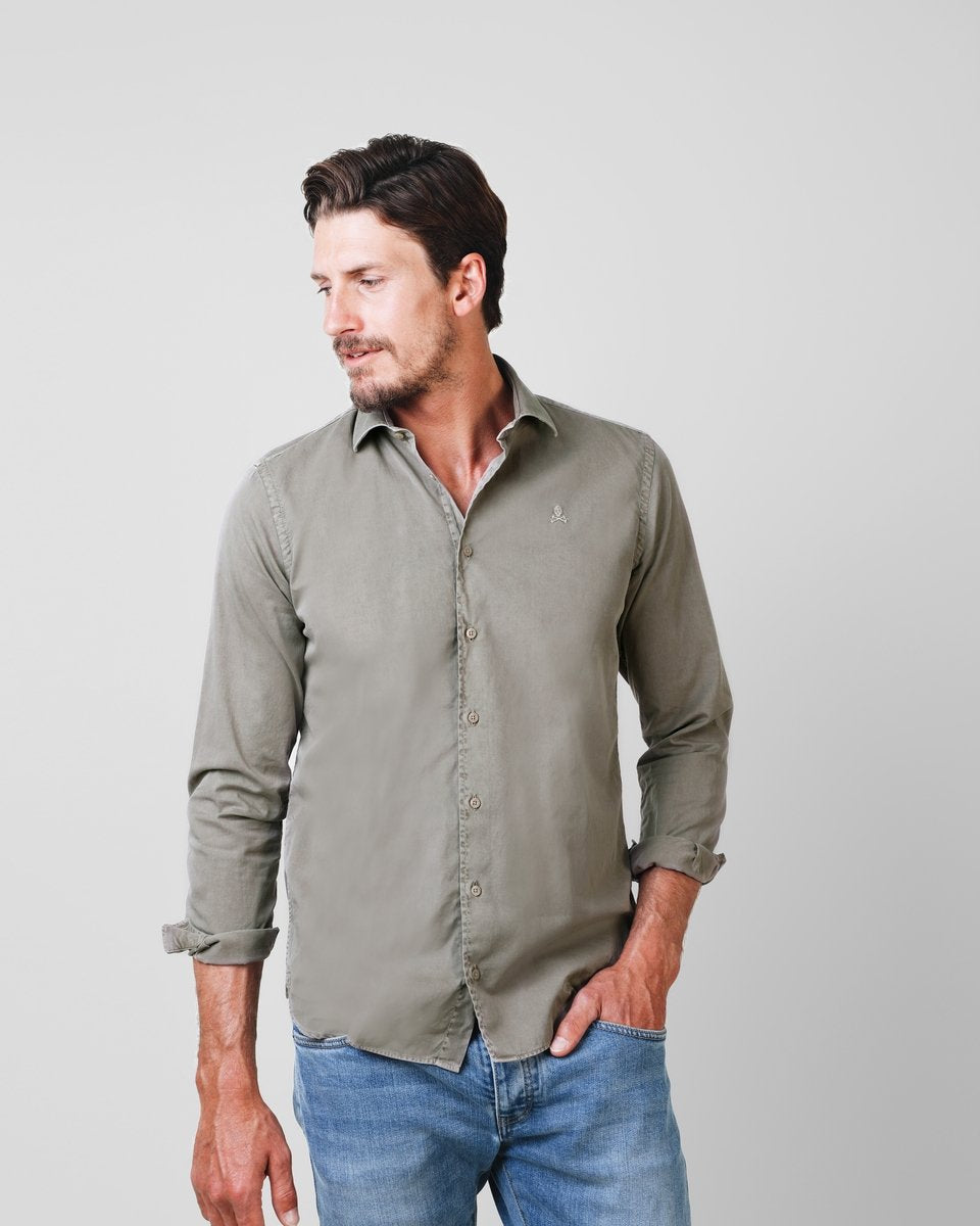 CAMISA BÁSICA CALAVERA TONO