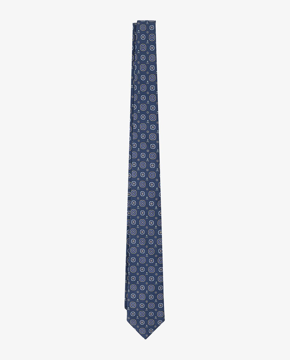 MOTIVI SKULL TIE NAVY