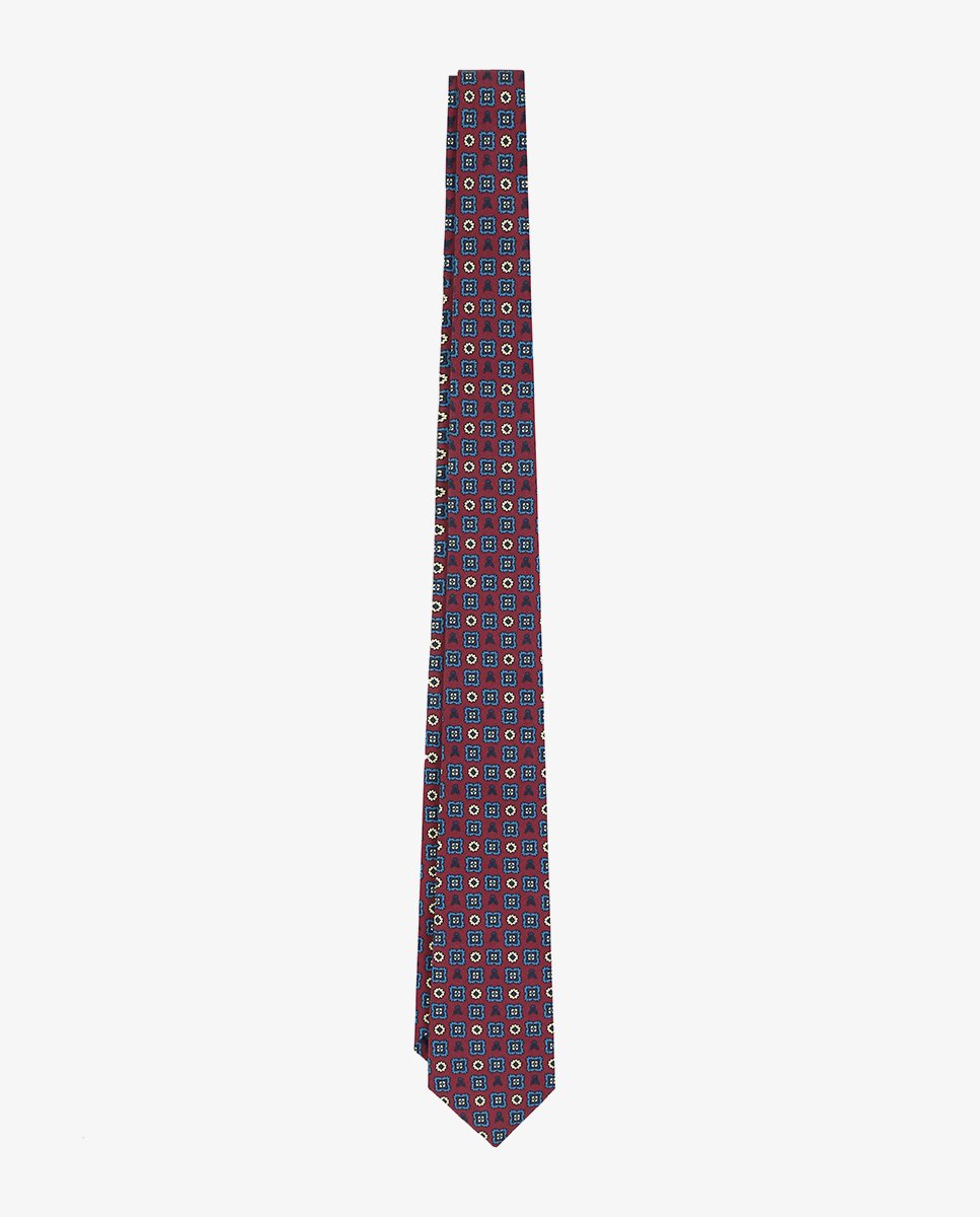 MOTIVI SKULL II TIE BOURDEAUX